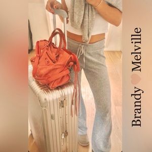 【Brandy Melville】 Sweatpants light heather gray